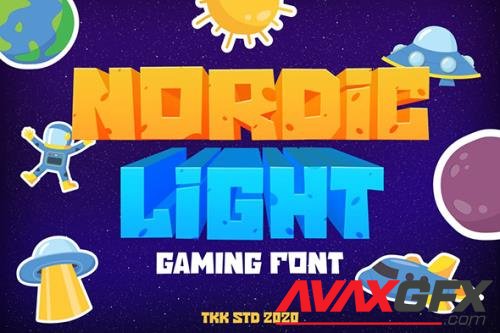 Nordic Light - Gaming Font
