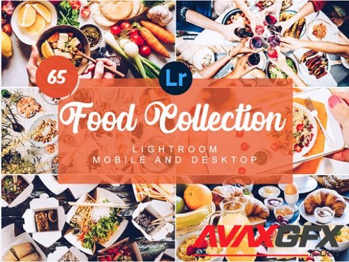 Food Collection Mobile and Desktop Presets