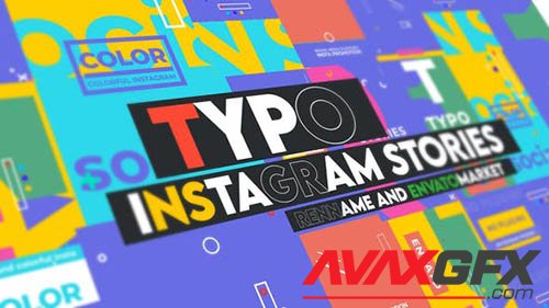 Typographic Instagram Stories Vol 0.1 28897023
