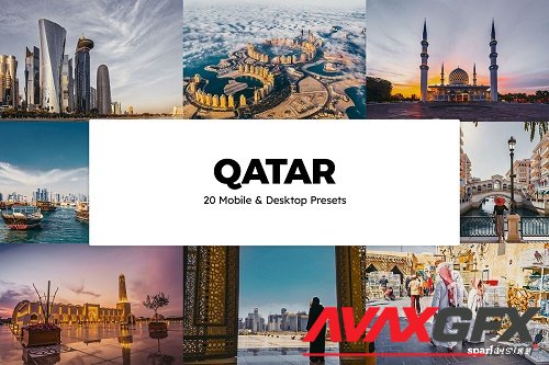 20 Qatar Lightroom Presets & LUTs - 5839556