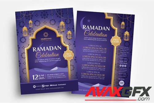 Ramadan Flyer/Table tent Template