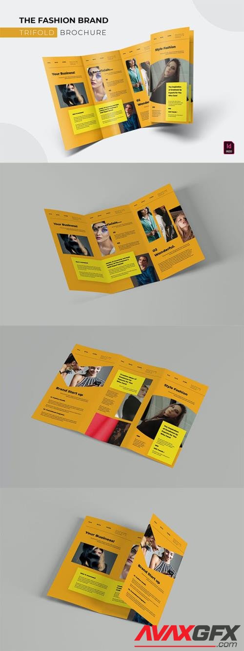 Fashion Brand | Trifold Brochure