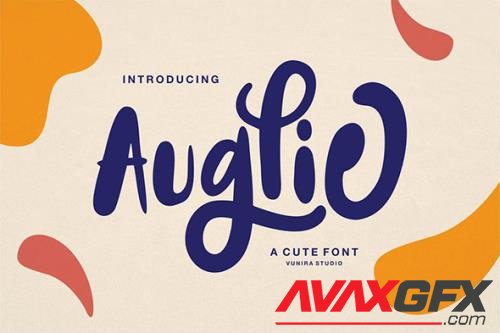 Auglie | A Cute Font