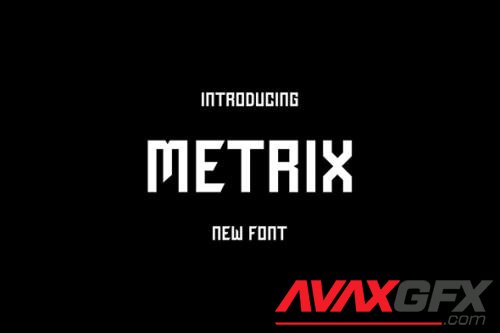 Metrix Font