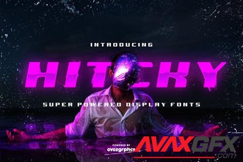 HITCKY SUPER POWERED DISPLAY FONT