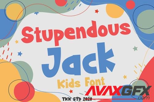Stupendous Jack - Kids Font