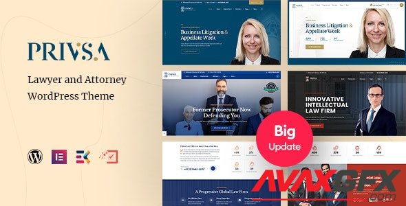 ThemeForest - Privsa v2.1 - Attorney and Lawyer WordPress Theme - 25846744