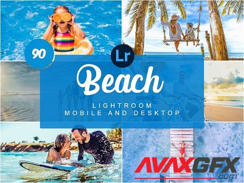 CreativeMarket - Beach Mobile and Desktop PRESETS 5734325