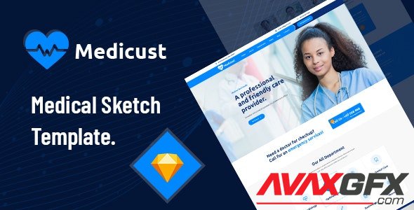 ThemeForest - Medicust - Health and Medical Sketch Template - 28511624
