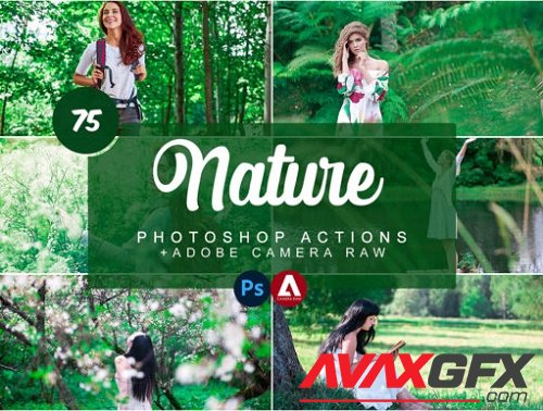 CreativeMarket - Nature Photoshop Actions
