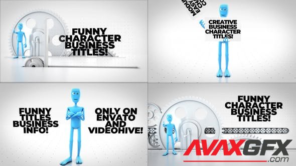 Videohive - Funny Character Titles Bundle - 29418477