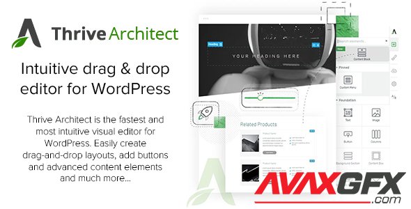 ThriveThemes - Thrive Architect v2.6.5.3 - Fastest Visual Editor for WordPress - NULLED