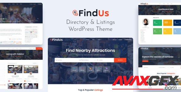 ThemeForest - Findus v1.1.24 - Directory Listing WordPress Theme - 25741327