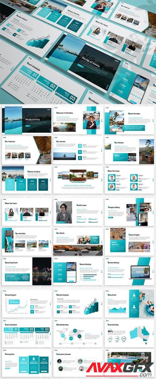 Paradiso - Vacation Powerpoint Template