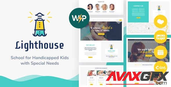 ThemeForest - Lighthouse v1.2.2 - School for Kids with Disabilities & Special Needs WordPress Theme - 20811397