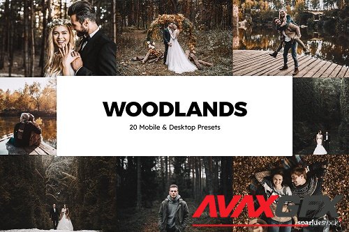 20 Woodlands Lightroom Presets & LUT - 5868160