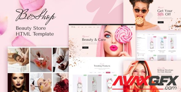 ThemeForest - BeShop v1.0 - Beauty eCommerce HTML Template - 29434337