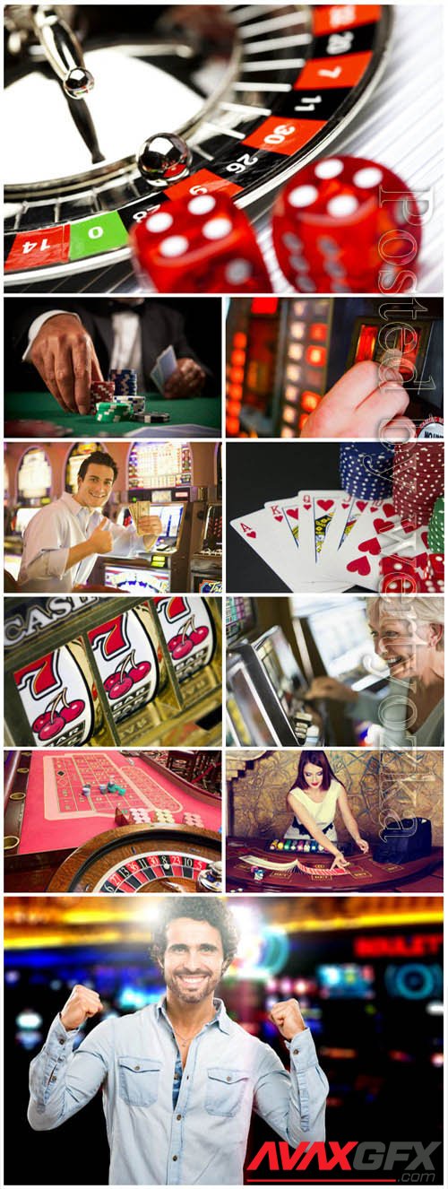 Casino, gambling stock photo