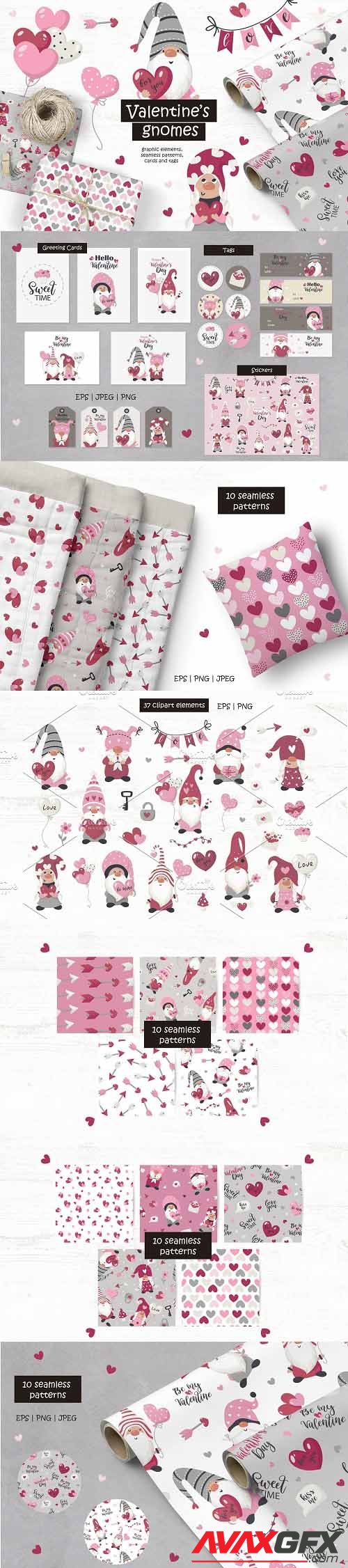 Valentine's Gnome Collection - 5823206