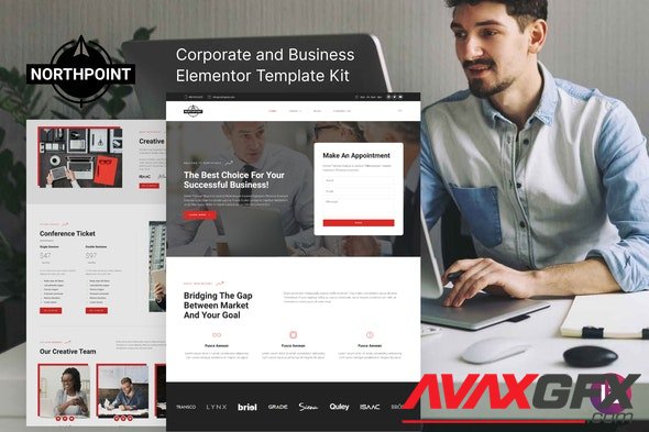 ThemeForest - Northpoint v1.0.0 - Business & Corporate Elementor Template Kit - 30349211
