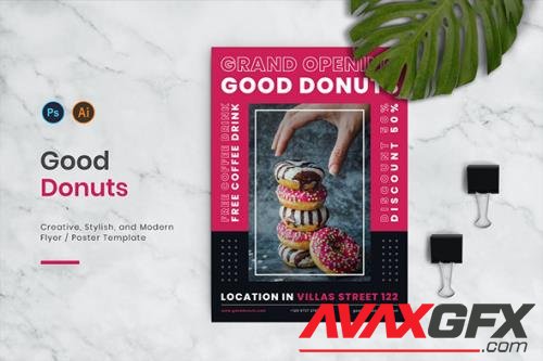 Good Donuts Flyer