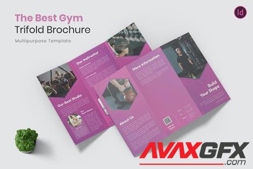 Best Gym Trifold Brochure