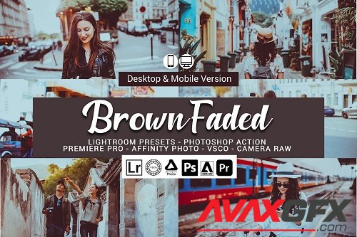 Brown Faded Lightroom Presets - 5156480