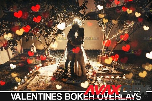 Valentine Day Png, Bokeh Blowing Heart Backdrop