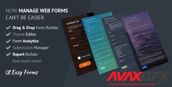 CodeCanyon - Easy Forms v1.12.3 - Advanced Form Builder and Manager - 14176957 - NULLED
