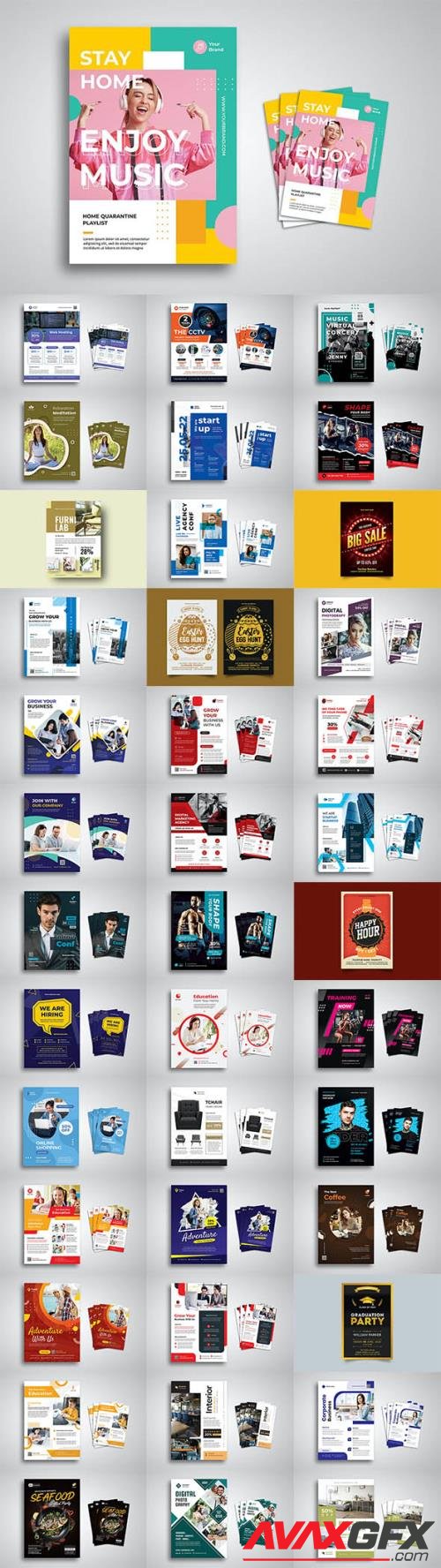 41 Flyers Bundle