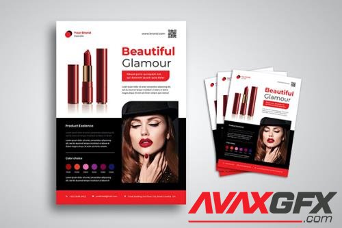 Beautiful Make Up Flyer 6NFP3PK