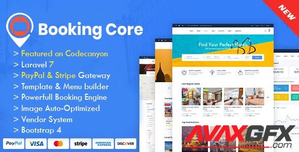 CodeCanyon - Booking Core v1.9.1 - Ultimate Booking System - 24043972