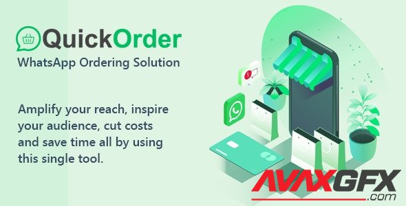 CodeCanyon - QuickOrder v1.0 - WhatsApp Food Ordering Addon - 30357600
