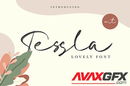 Tessla - Lovely Script Font