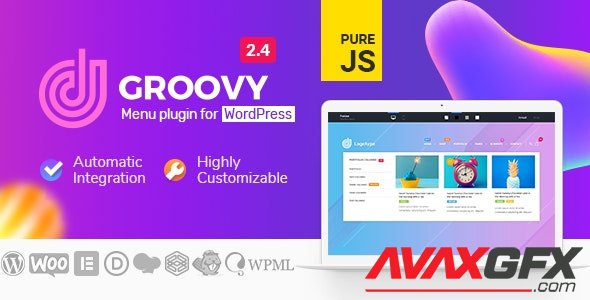 CodeCanyon - Groovy Mega Menu v2.4.7 - Responsive Mega Menu Plugin for WordPress - 23049456 - NULLED