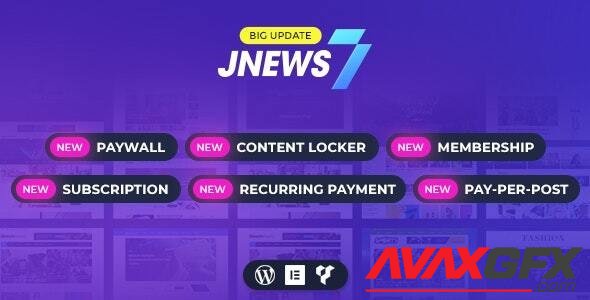 ThemeForest - JNews v7.2.0 - WordPress Newspaper Magazine Blog AMP Theme - 20566392 - NULLED