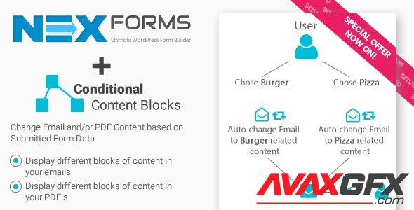 CodeCanyon - Conditional Content Blocks for NEX-Forms v7.5.13 - 22096224