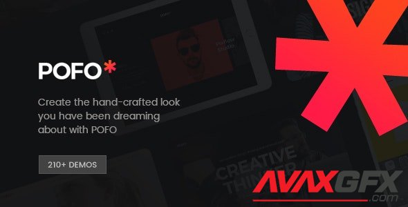 ThemeForest - Pofo v1.3.3 - Creative Portfolio and Blog WordPress Theme - 21023319