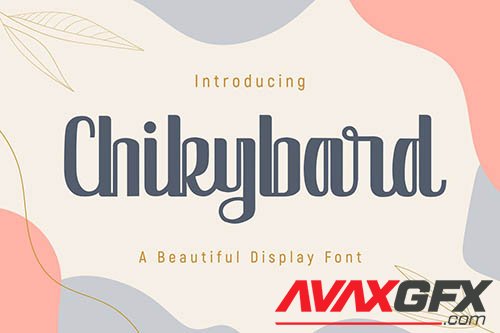 CHIKYBARD Font