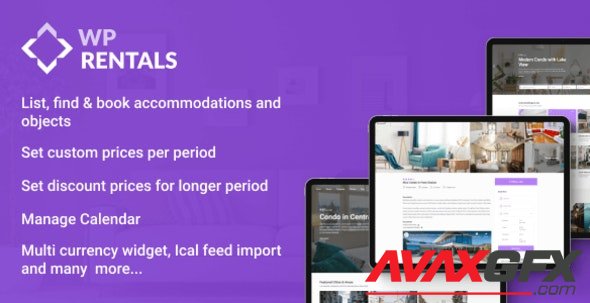 ThemeForest - WP Rentals v3.2.1 - Booking Accommodation WordPress Theme - 12921802 - NULLED