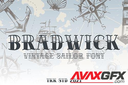BRADWICK - Sailor Tattoo Font
