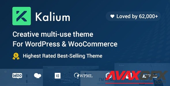 ThemeForest - Kalium v3.2.1 - Creative Theme for Professionals - 10860525 - NULLED