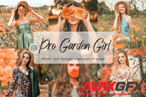10 Pro Garden Girl Decktop And Mobile Lightroom Presets - 1217627