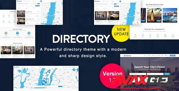 ThemeForest - Directory v3.5.0 / DirectoryBOX v1.7 - Multi-purpose WordPress Theme - 10480929 - NULLED