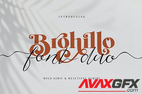 Brohillo Font Duo