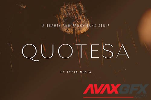 Quotesa - Beauty Fancy and Glamour Sans