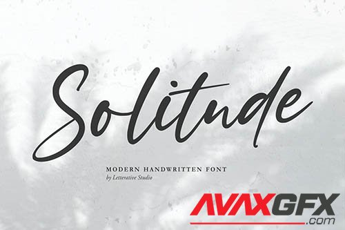 Solitude Handwriting Font YH