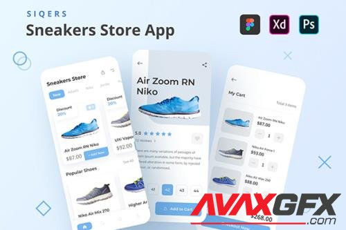 SiQers - Sneakers Store Mobile App