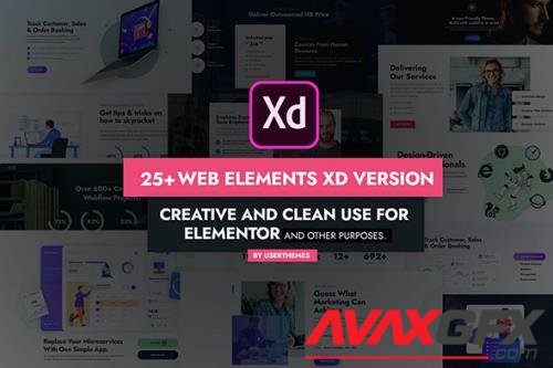 New Web Elements XD Version-1