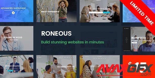 ThemeForest - Roneous v1.8.6 - Creative Multi-Purpose WordPress Theme - 16202433